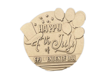 4th of July Independence Sign DIY Kit