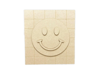 Checkered Smile Face Kids Paint Kit