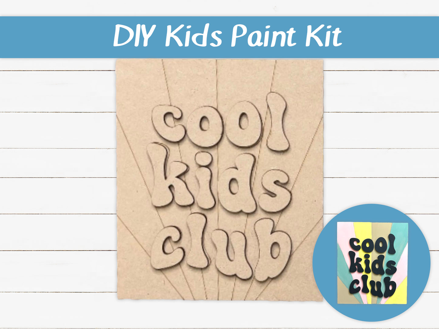 Cool Kids Club Kids Paint Kit