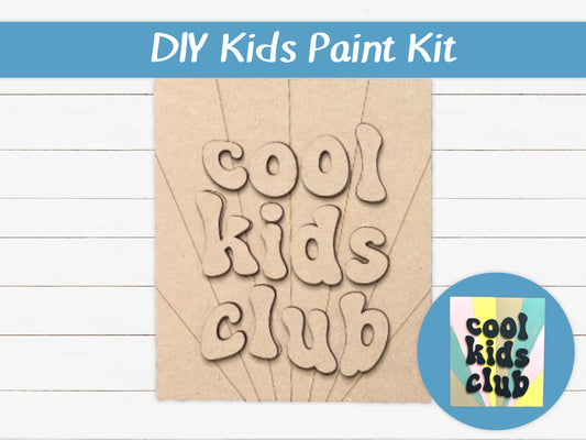 Cool Kids Club Kids Paint Kit