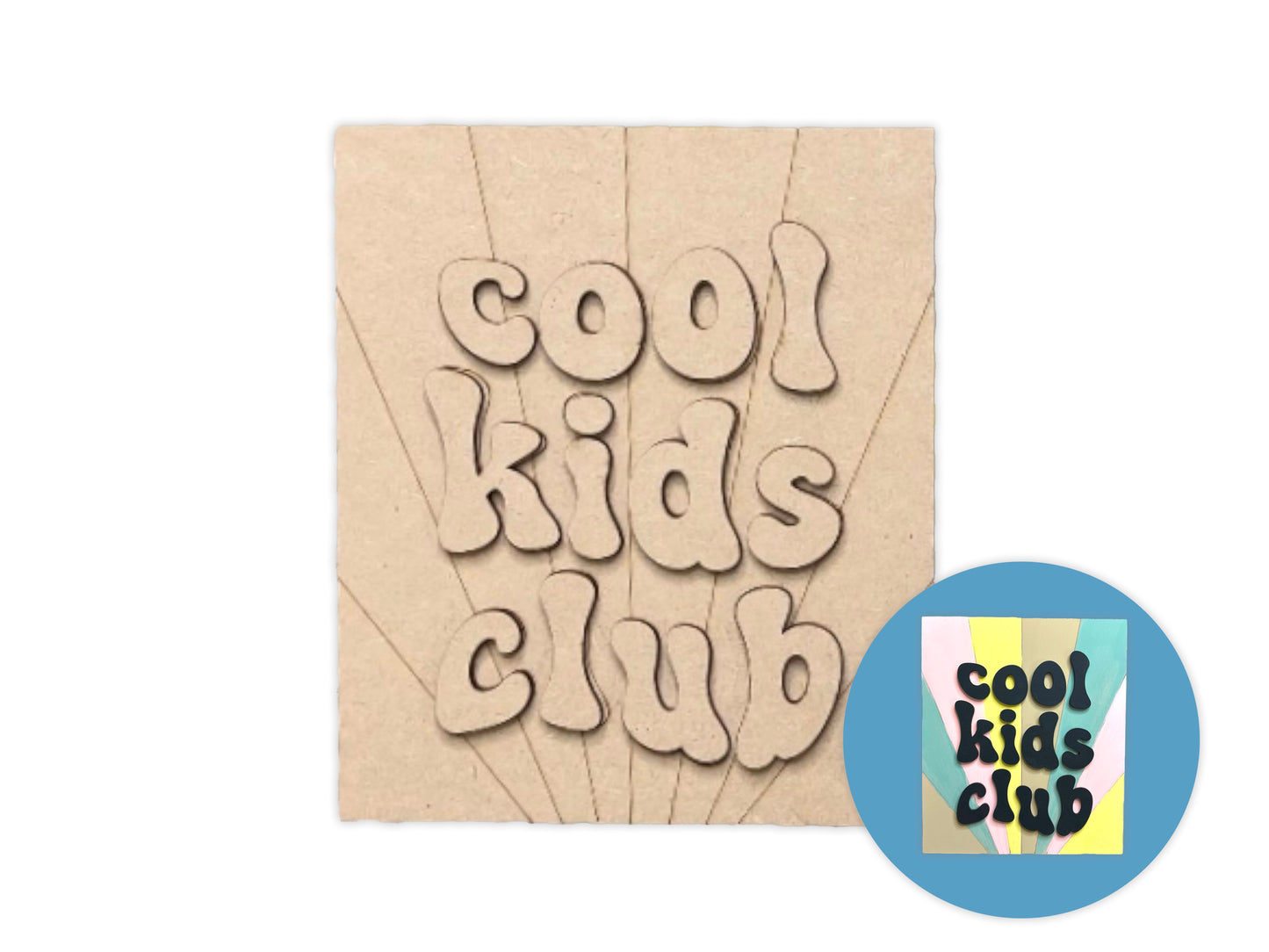 Cool Kids Club Kids Paint Kit