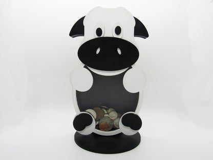 Cow Bank - Wooden Piggy Bank