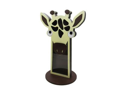 Giraffe Bank - Wood Piggy Bank