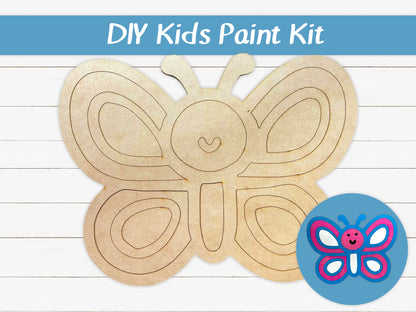 Happy Butterfly Kids Paint Kit