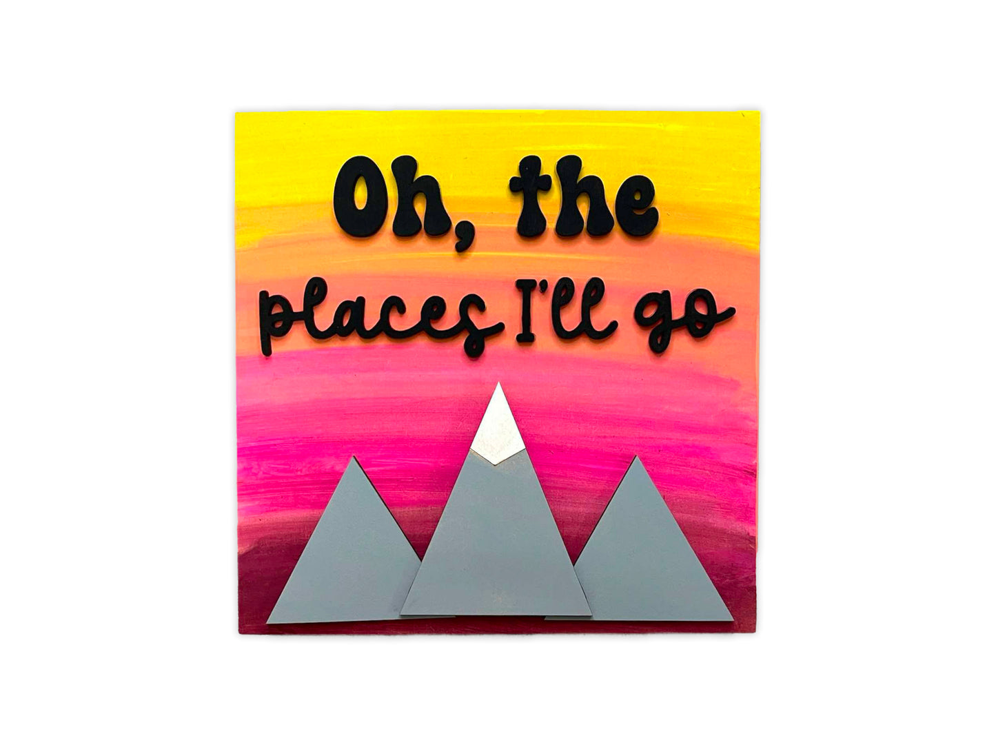 Oh The Places I'll Go Kids Paint Kit