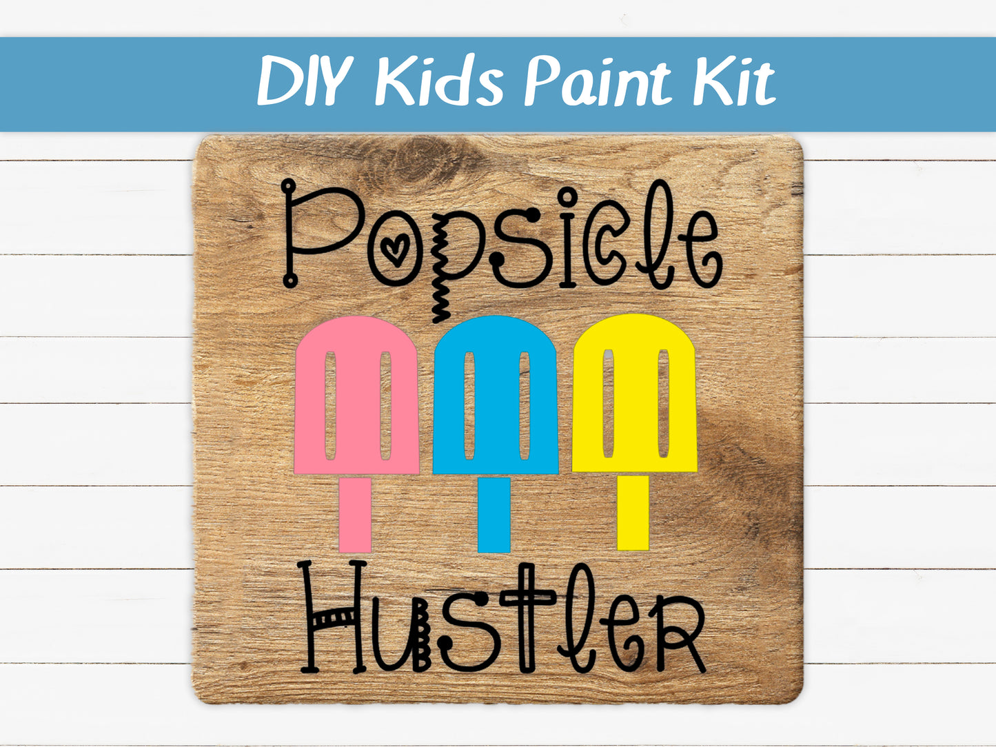 Popsicle Hustler Kids Paint Kit