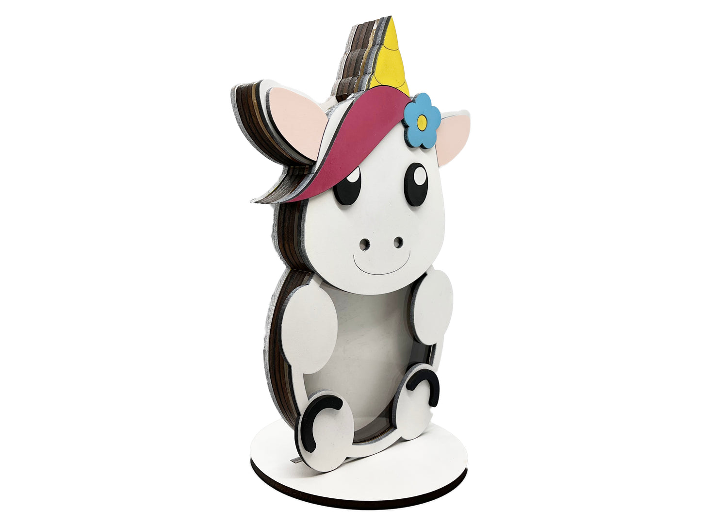 Unicorn Bank - Wood Money Bank