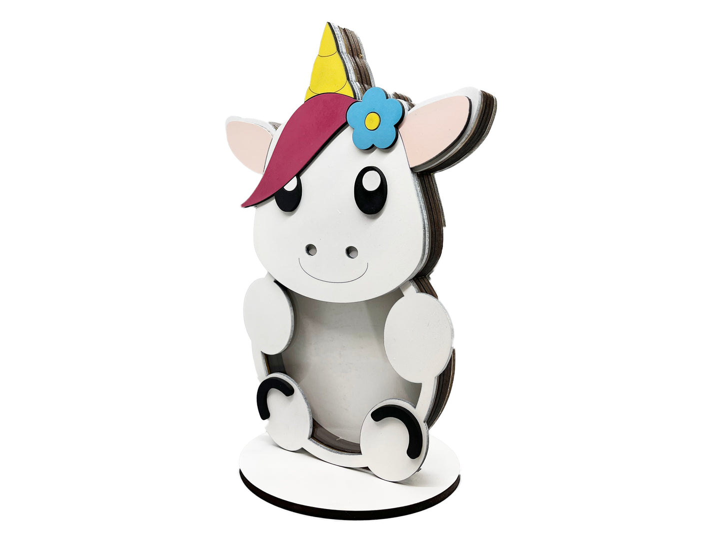 Unicorn Bank - Wood Money Bank