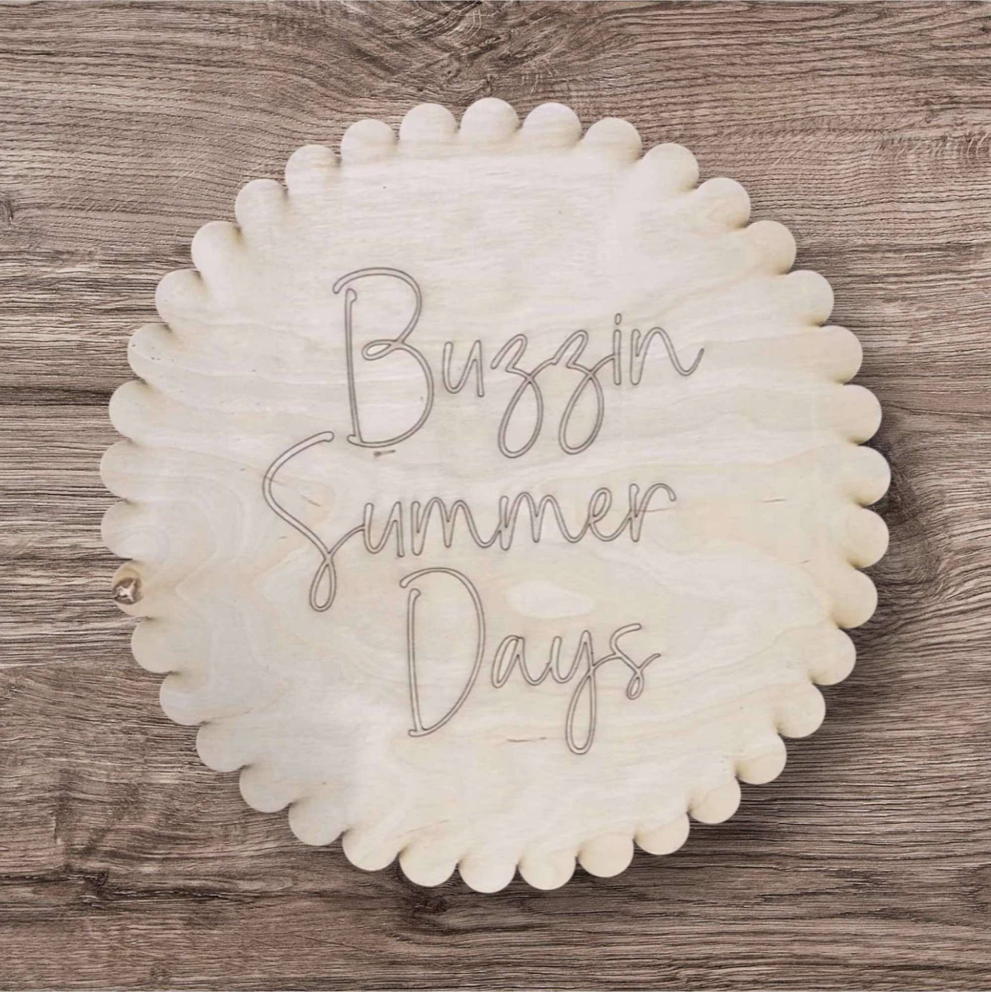 Buzzin Summer Days Sign DIY Paint Kit