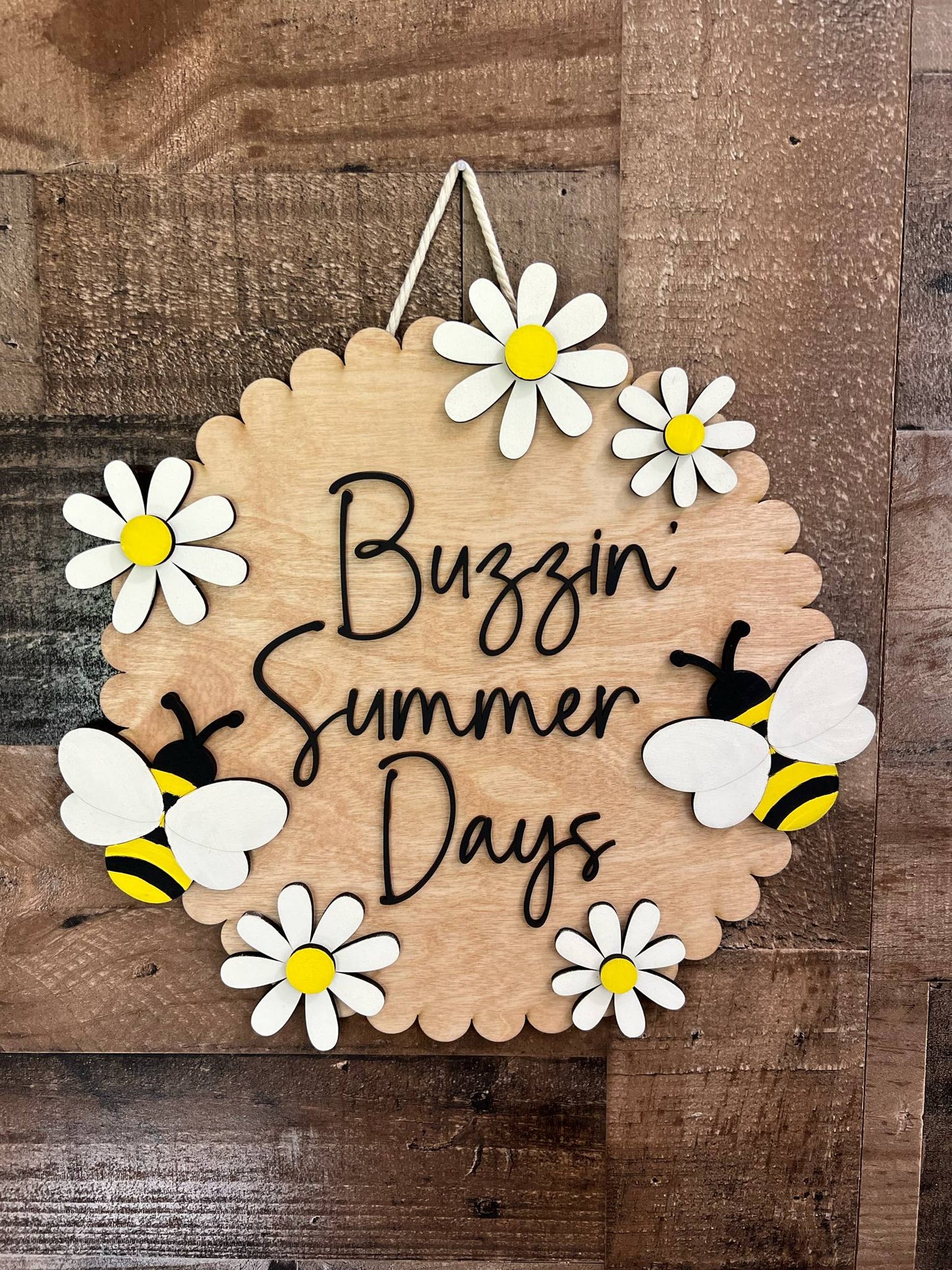 Buzzin Summer Days Sign DIY Paint Kit