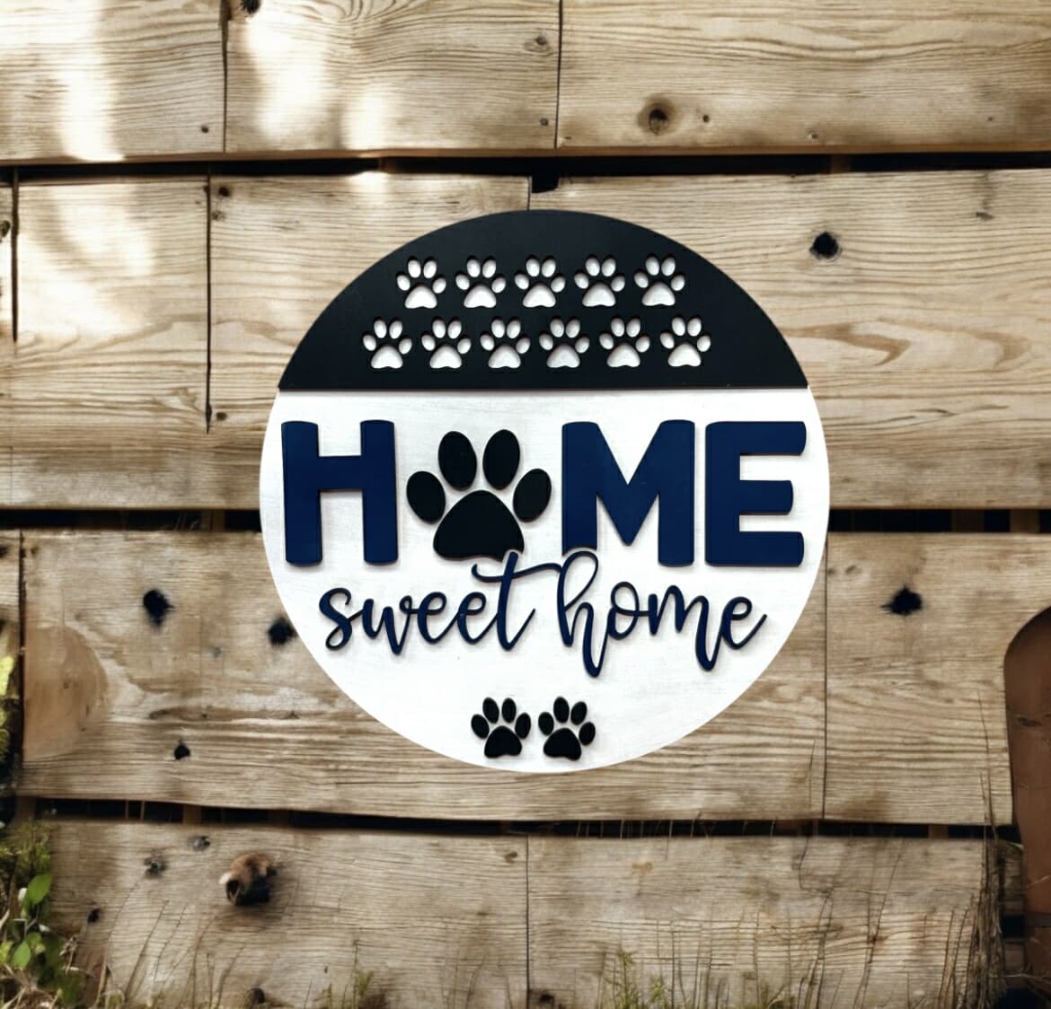 Home Sweet Home Paws Signs DIY Paint Kit