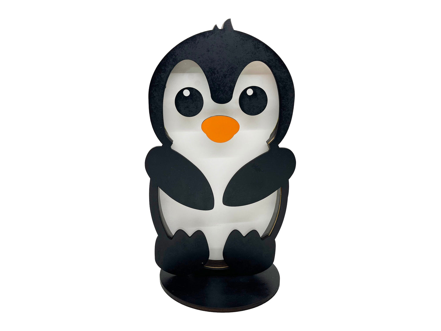 Penguin Bank - Money Bank, Piggy Bank, Wood Gift for Kids, Penguin Money Bank, Wooden Piggy Bank, Wood Piggy Bank