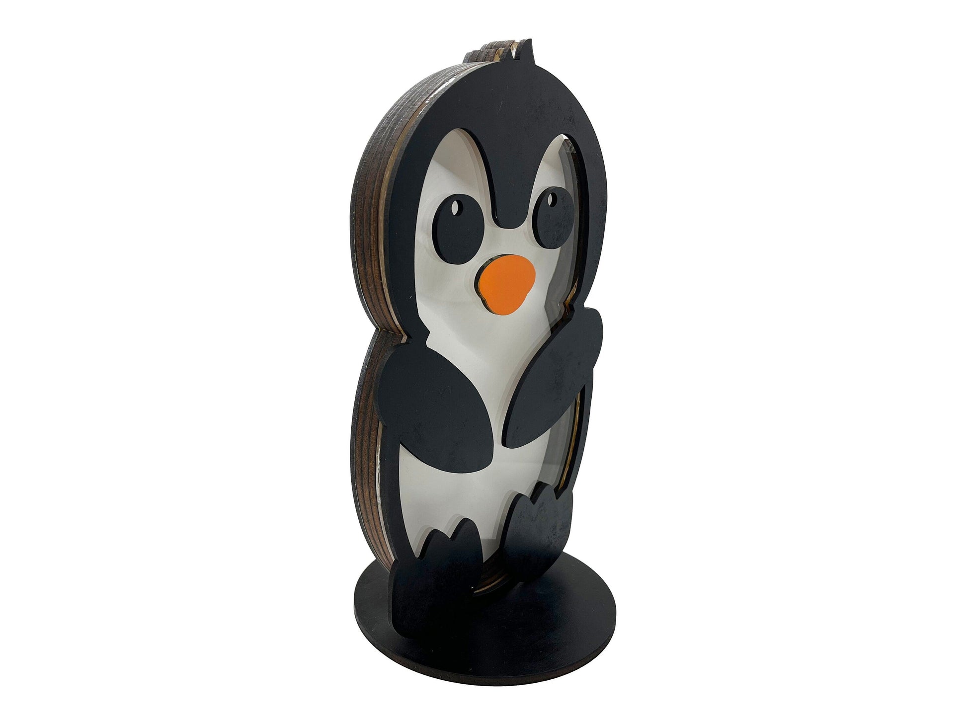 Penguin Bank - Money Bank, Piggy Bank, Wood Gift for Kids, Penguin Money Bank, Wooden Piggy Bank, Wood Piggy Bank