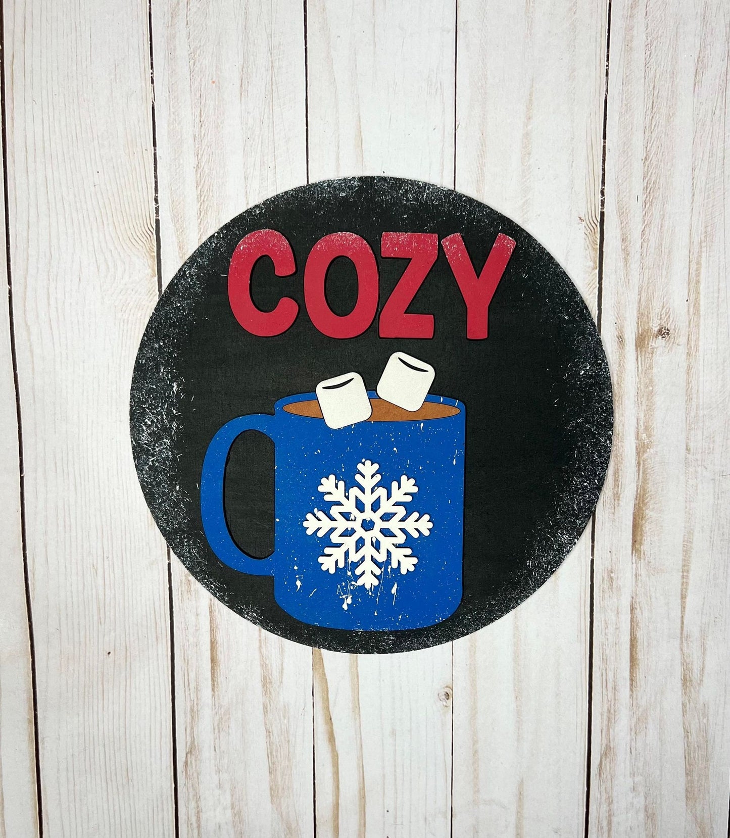 DIY Kids Paint Kit - Cozy Mug Snowflake Kit, Kids Paint Project, DIY Kit, Childrens Craft Project, Kids Craft Kit, Birthday Party