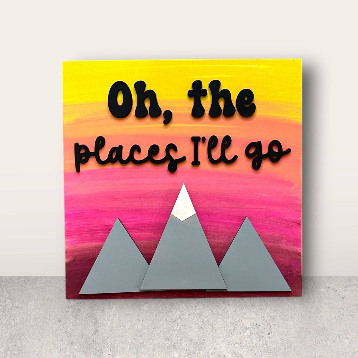 Oh The Places I'll Go Kids Paint Kit