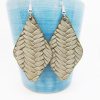 Diamond Solid Fishtail Earrings
