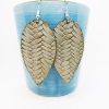 Teardrop Petal Fishtail Earrings