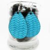 Teardrop Solid Fishtail Earrings