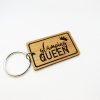 Glamping Queen Crown Keychain