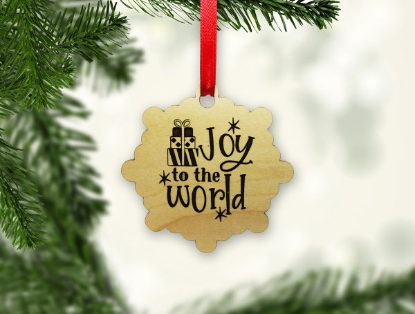 Joy To The World Gifts Stars Ornament