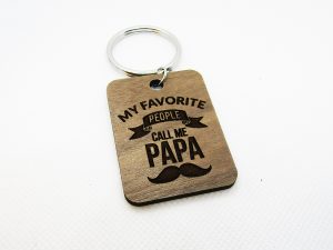 My Favorite People Call Me Papa Keychain