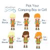 Camping Boy or Girl Backpack