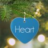 Heart Ceramic Ornament Sample