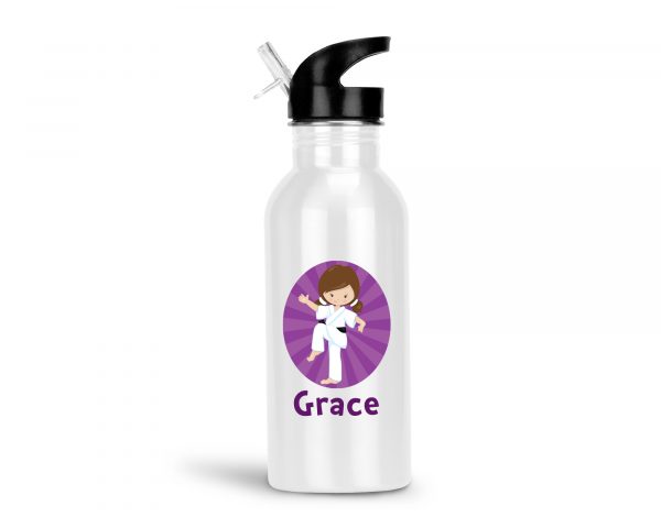 karate-kid-girl-knee-raised-water-bottle