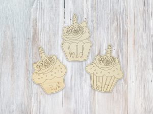 Unicorn Cupcakes Kids Craft Kit