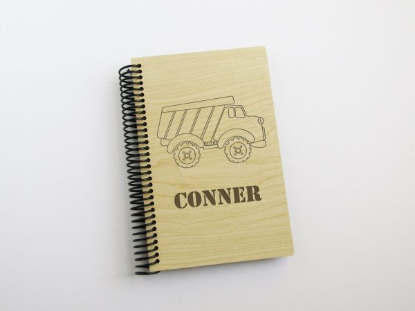 construction-dump-truck-kids-journal