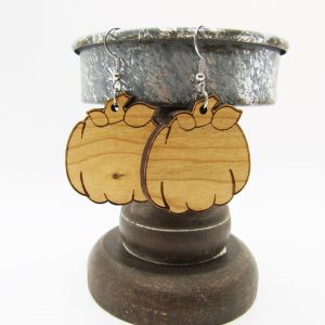 pumpkin-wood-earrings