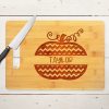 pumpkin-chevron-split-name-engraved-cutting-board