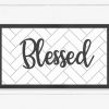 Wood-blessed-sign