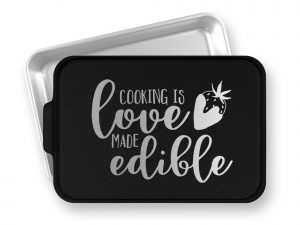 Cooking Is Love Made Edible Cake Pan