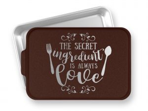 Secret Ingredient is Always Love Cake Pan