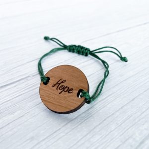 Hope Circle Word Bracelet