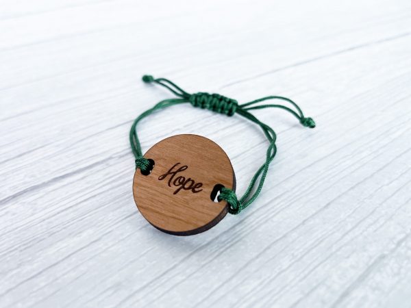 Hope Circle Word Bracelet