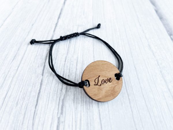 Love Circle Word Bracelet