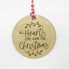 All Hearts Come Home For Christmas Gift Tag