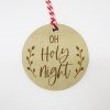 Oh Holy Night Twigs Gift Tag