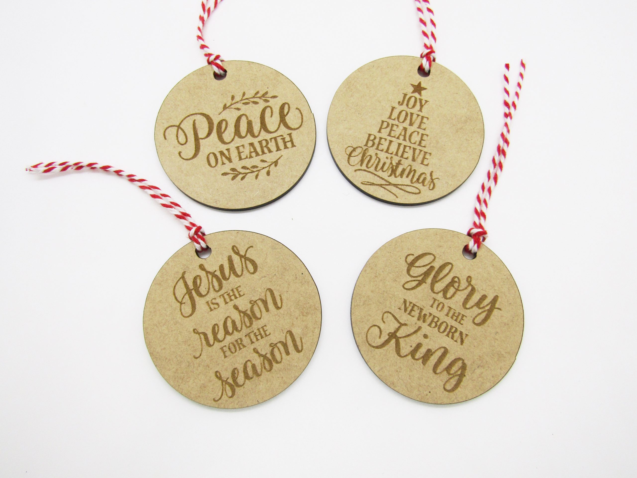 Faith Christmas Quotes Gift Tags