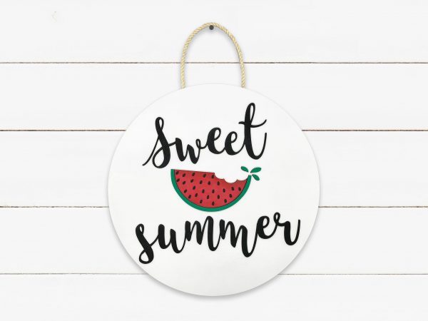 Sweet Summer Watermelon Sign