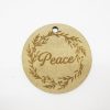 Peace Wreath Gift Tag
