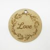 Love Wreath Gift Tag