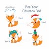 Christmas Woodland Fox