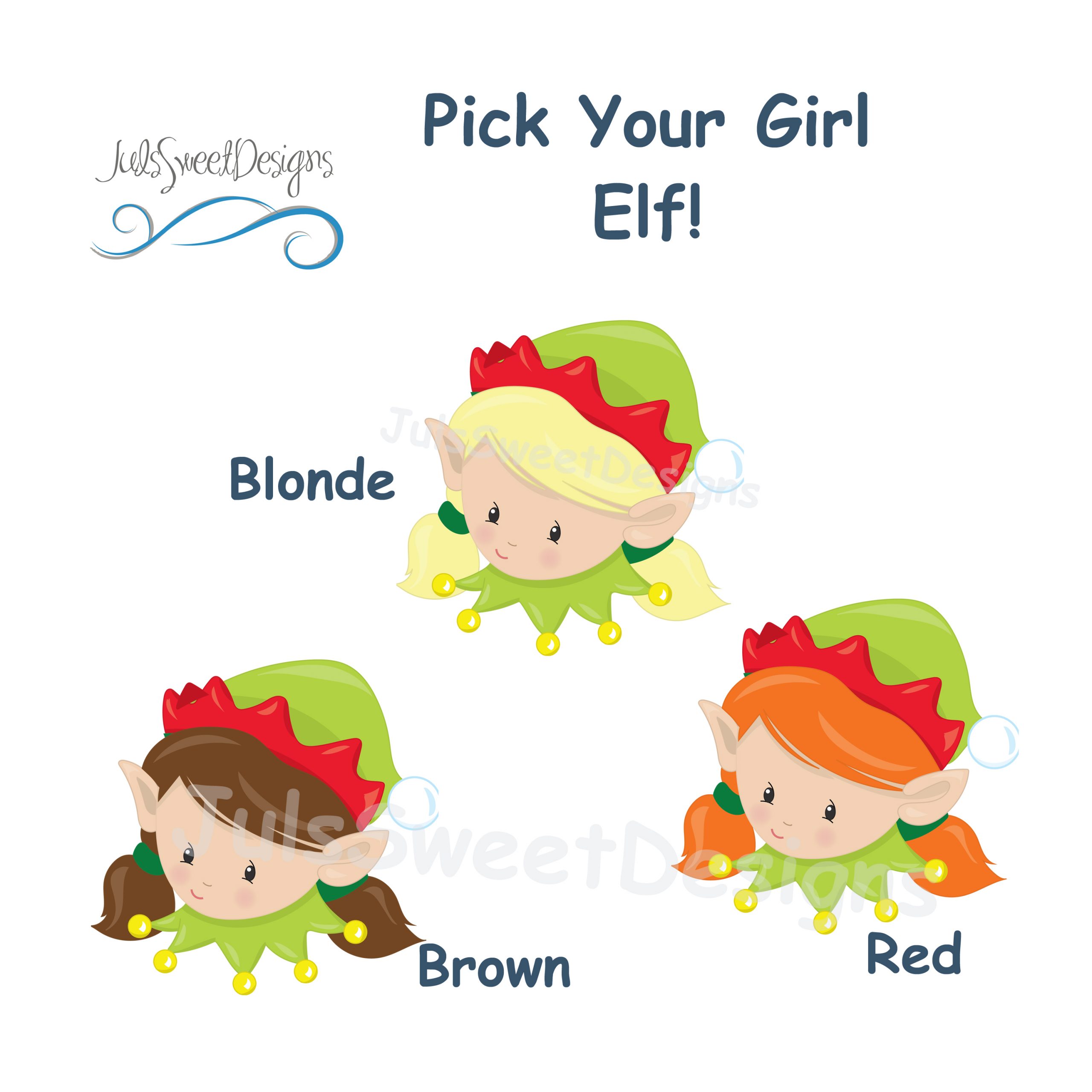 Girl Elf Hair Color