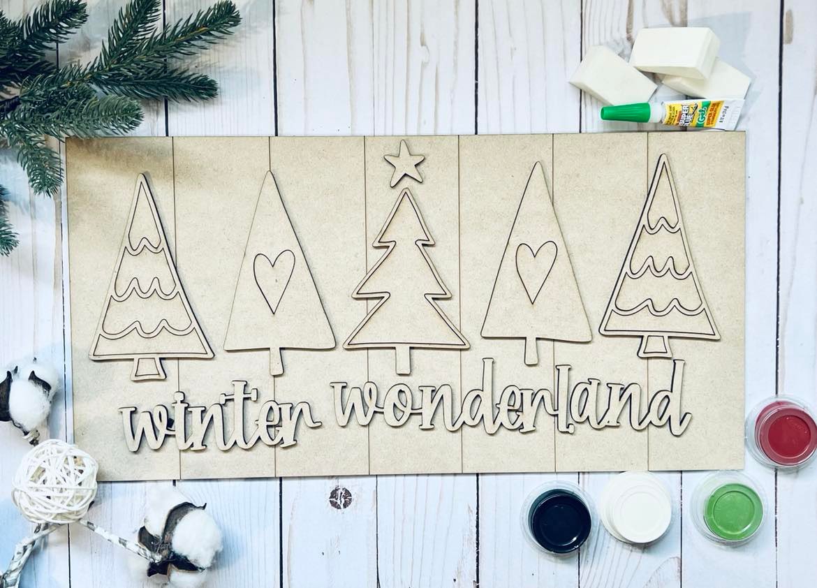 Winter Wonderland Paint Kit