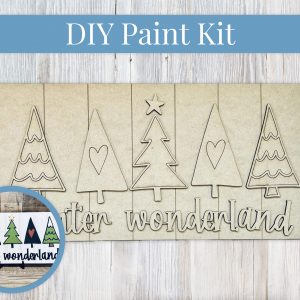 Winter Wonderland Sign Paint Kit