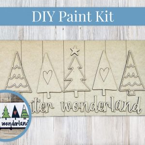 Winter Wonderland Sign Paint Kit