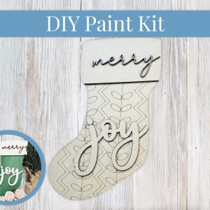 Joy Stocking Sign Paint Kit